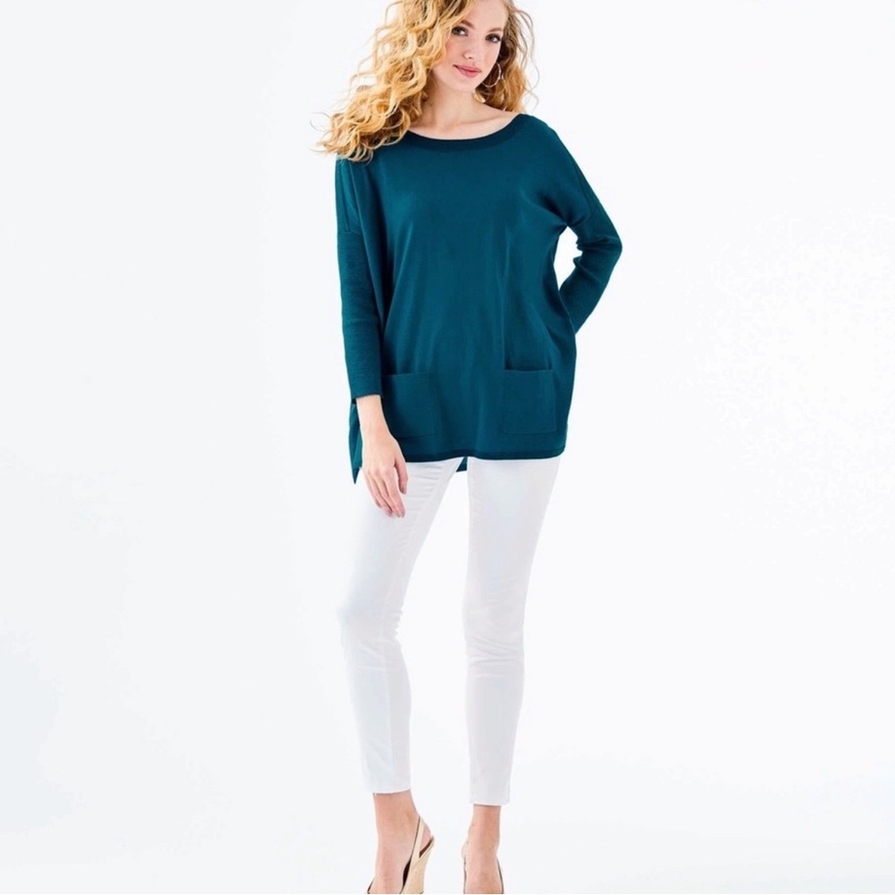 Lilly Pulitzer Cobo Sweater Inky Tidal NWT XS